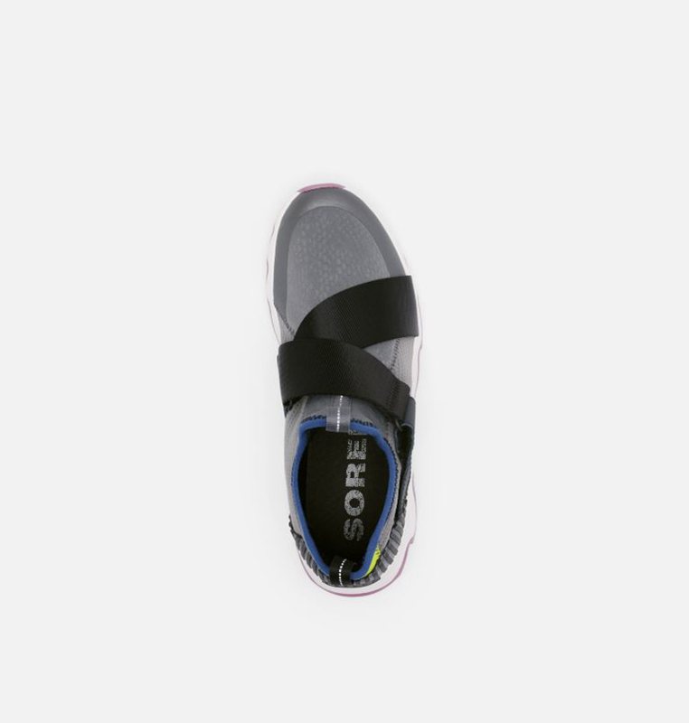 Sorel Dam Sneakers Grå/Svarta - Kinetic™ Sneak Låga - IPH-894103